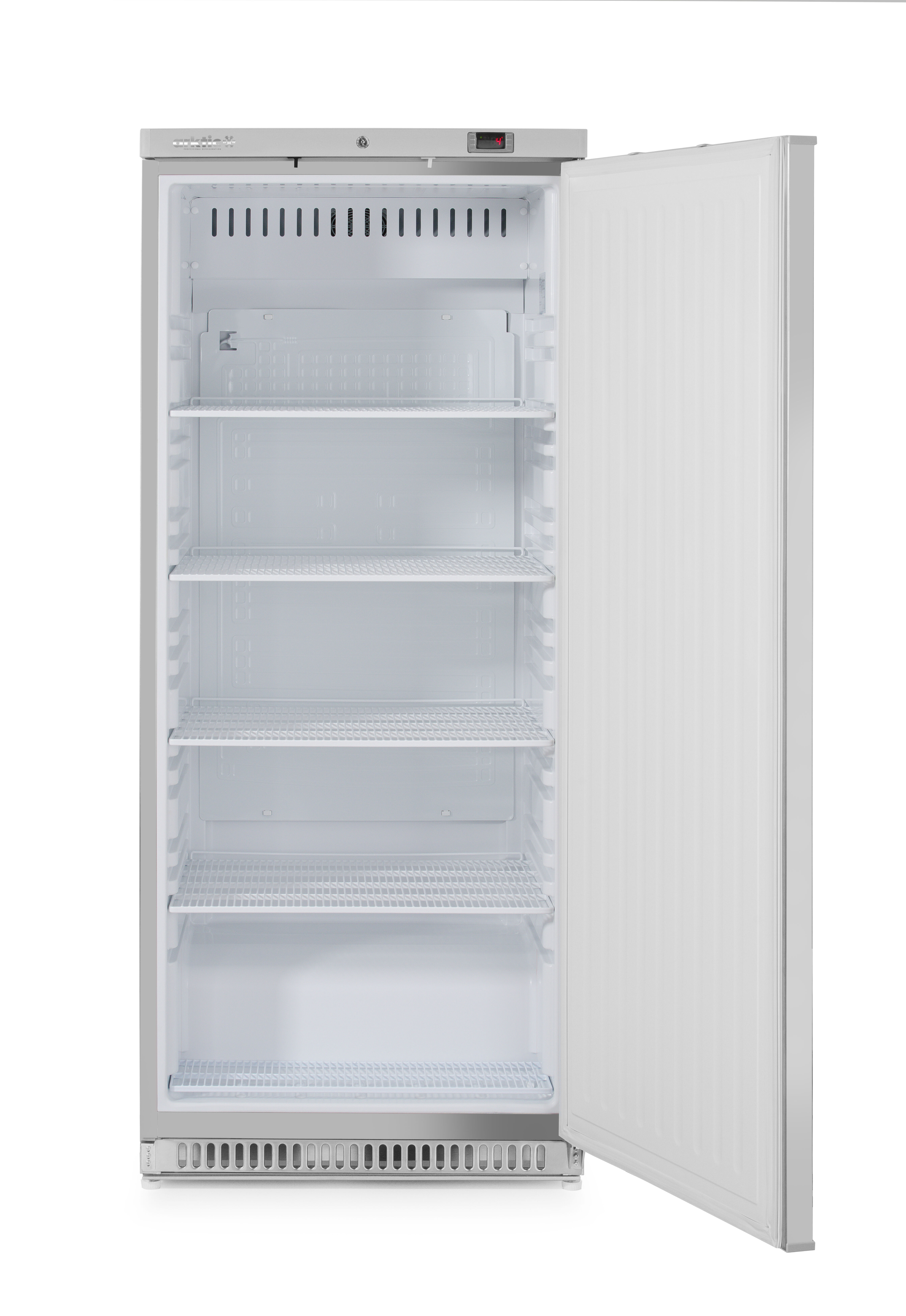 Budget Line stainless steel refrigerator 600L - 4