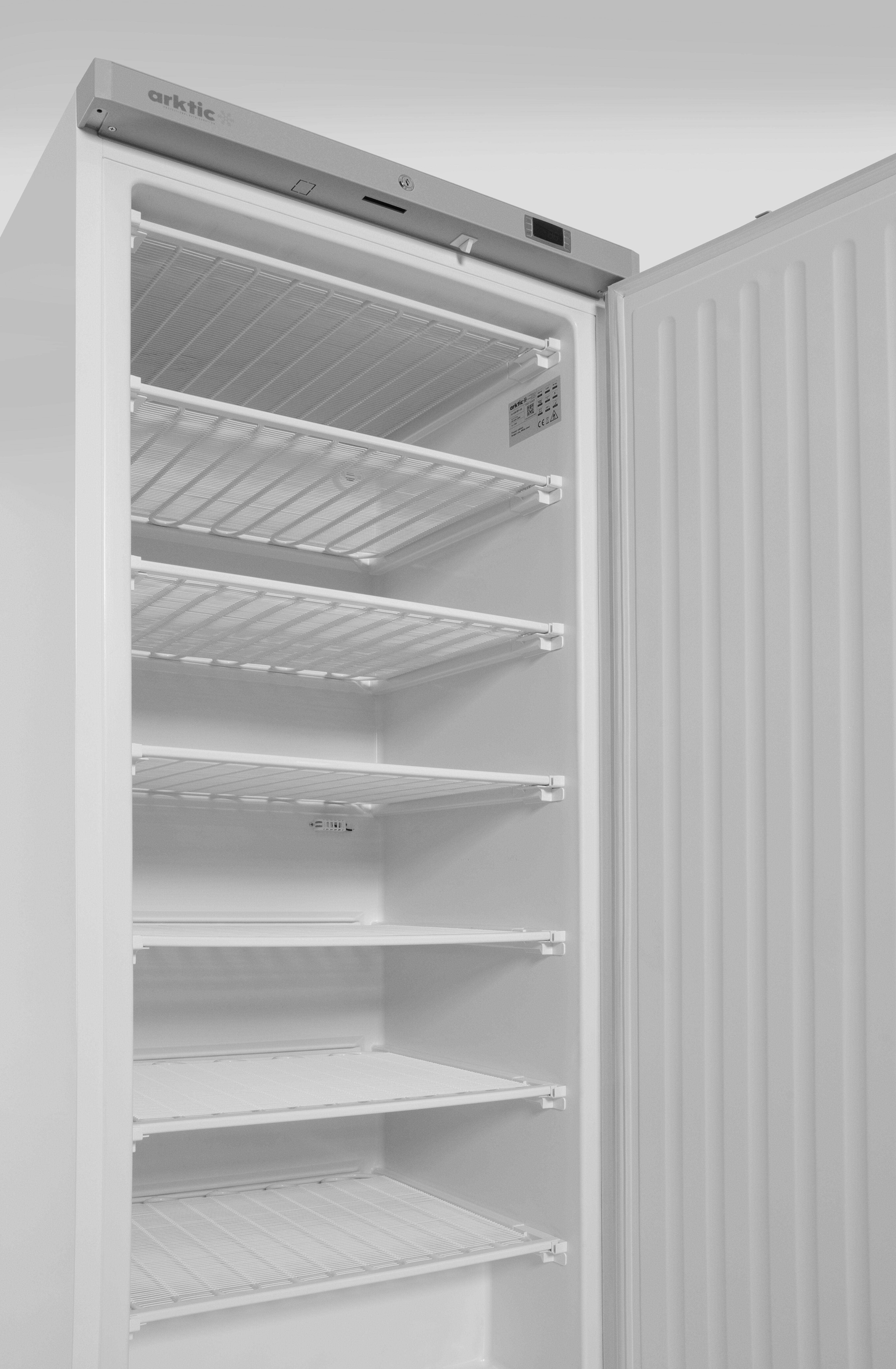 Budget Line frysskåp i rostfritt 600L - 5