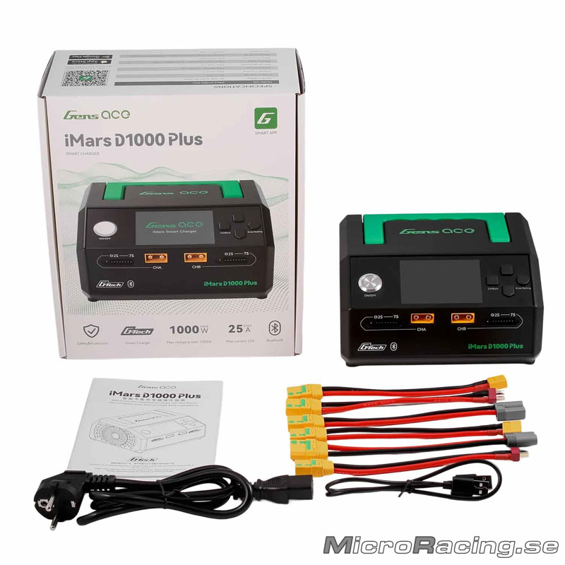 GENSACE - Charger iMars D1000 PLUS Smart Dual Channel AC 1000W (EU) - 6