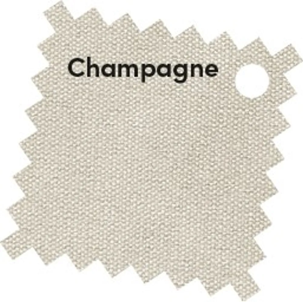 Platinum Challenger i teakfiloerad aliminium med kapell i champagnefärgad 240 gr spuncrylic