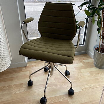 Maui Soft Kontorsstol m. Armstöd - Designfynd/Skyltex* - Kartell