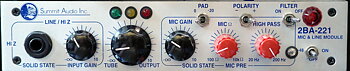 Summit Audio 2BA-221, used