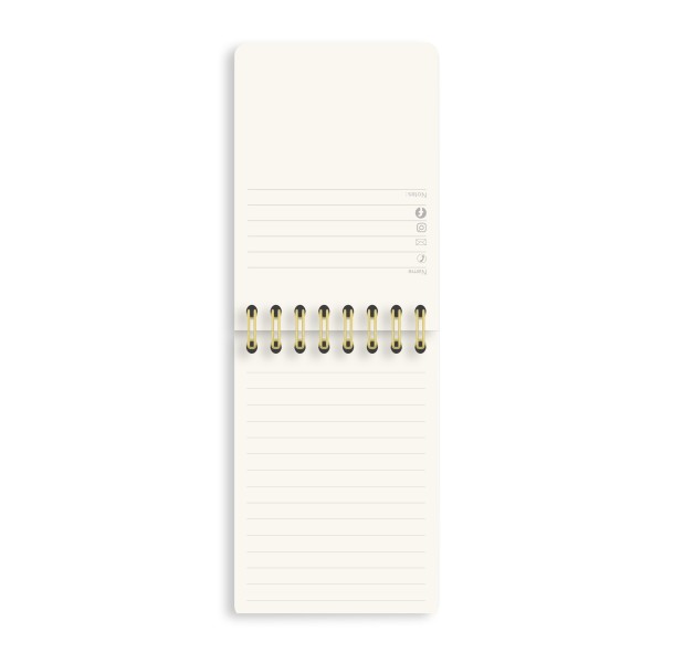 Jade Mosinski: Bee (Spiral Bound Pocket Notebook) - 3