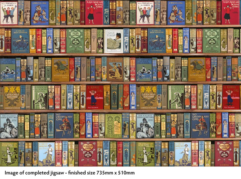 Bodleian Libraries: High Jinks Bookshelves Flame Tree Memo Block in Box with Drawer - 3