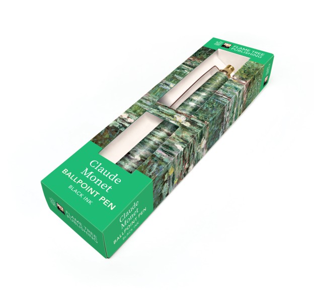Claude Monet: Bridge over a Pond of Water Lilies Boxed Decorative Ballpoint Pen - 2