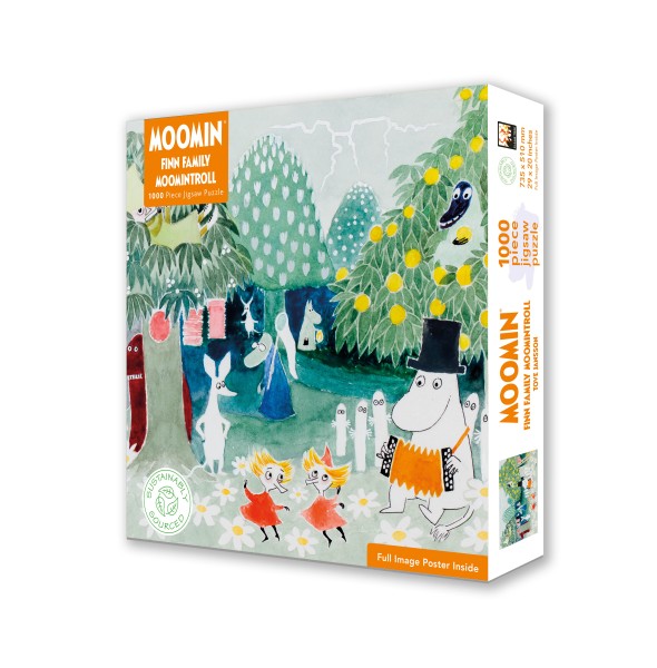 Finn Family Moomintroll 1000 Piece Puzzle  - 3