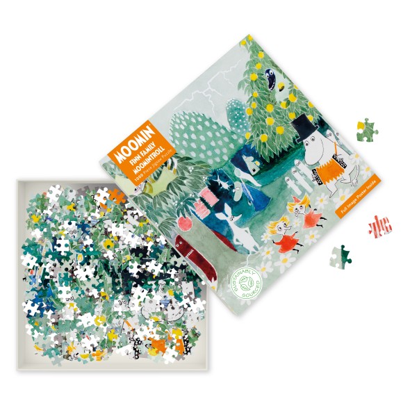 Finn Family Moomintroll 1000 Piece Puzzle  - 2