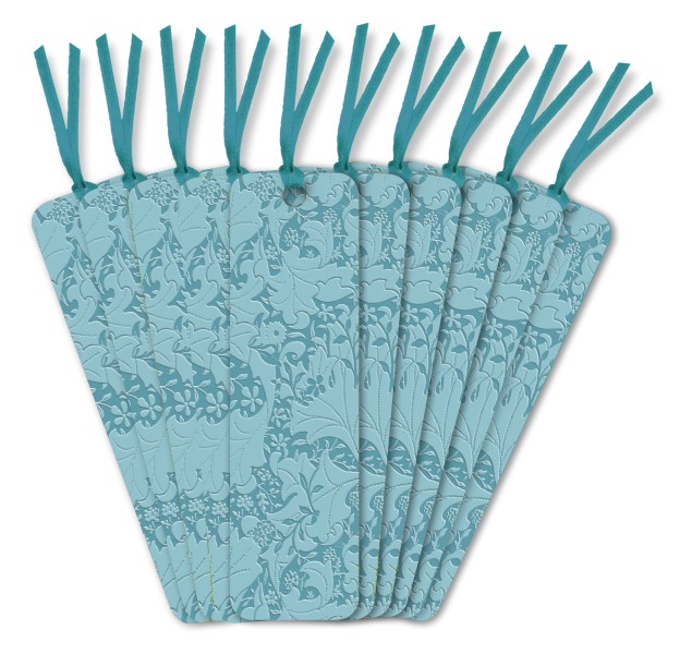 William Morris: Wallflower Artisan Art Vegan Leather Bookmarks (pack of 10) - 2