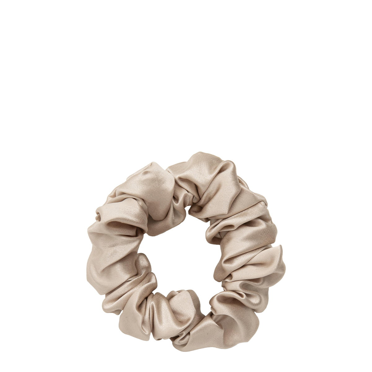 ByBarb Silk Scrunchie Beige