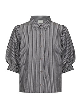 Etta Stripe B Shirt Dark Grey