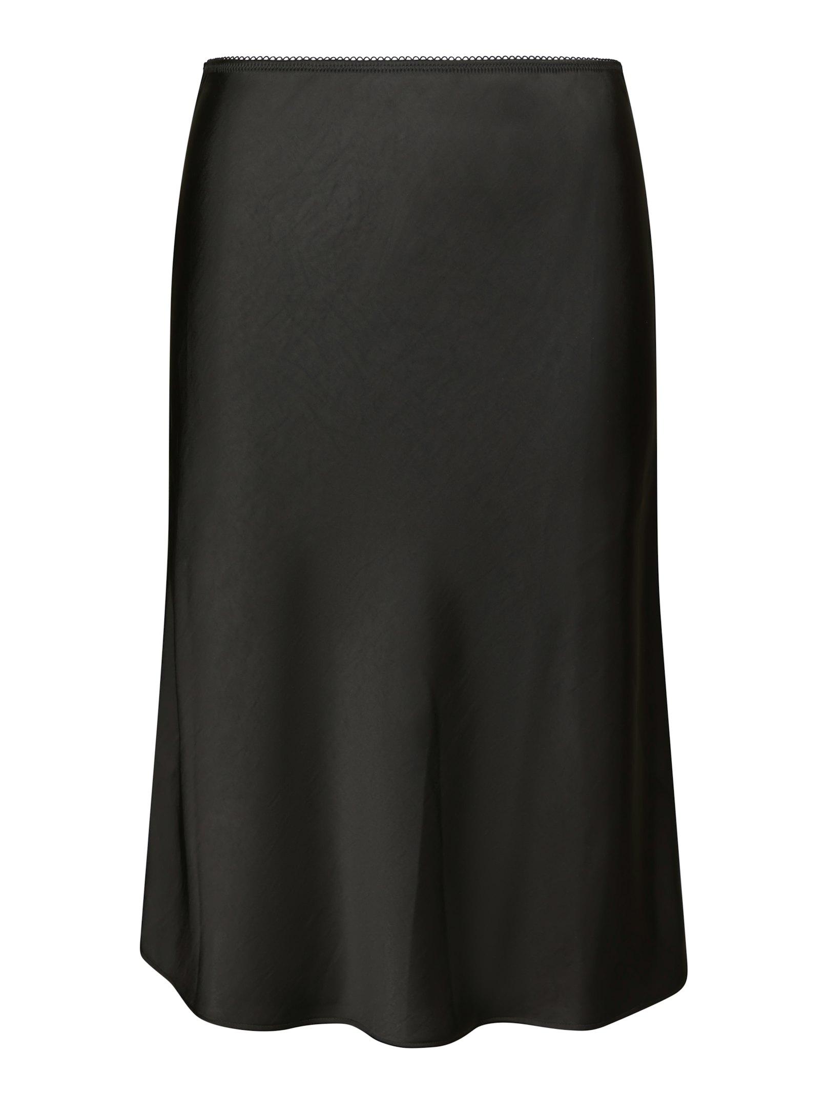 Mindie Heavy sateen Skirt Black