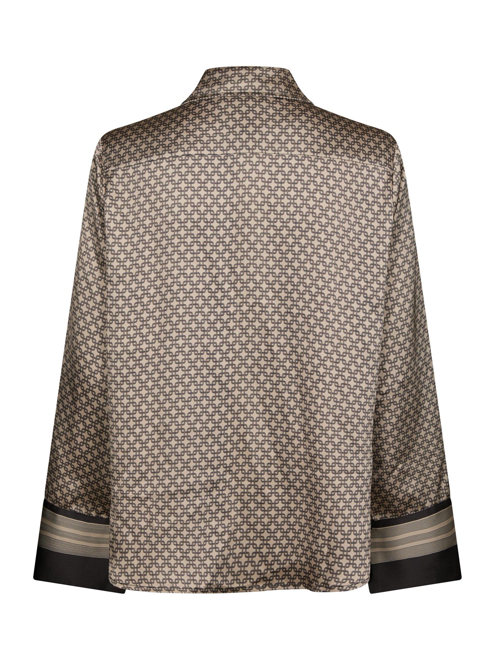 Mistan Pattern Shirt Beige - 2