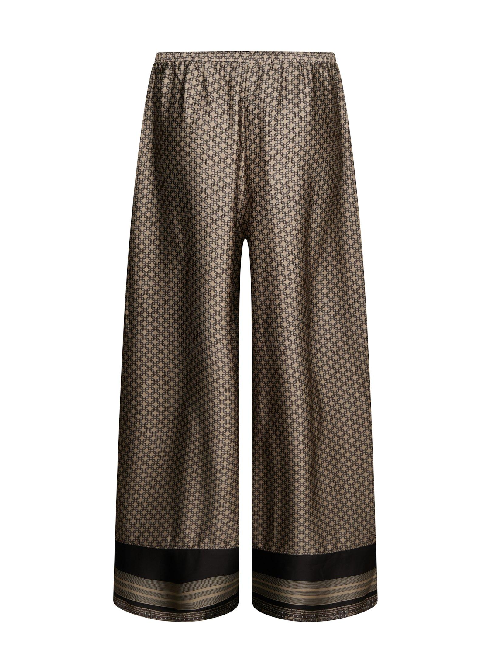 Sora Pattern Pants Beige - 2