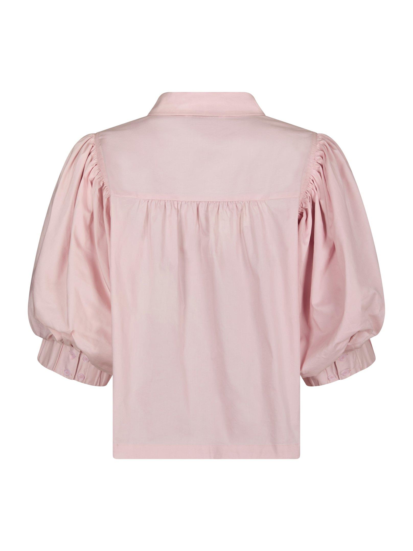 Etta Poplin Shirt ROSE - 2