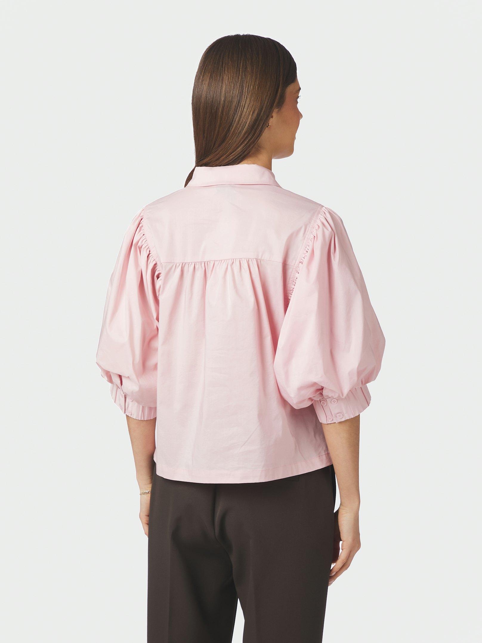 Etta Poplin Shirt ROSE - 4