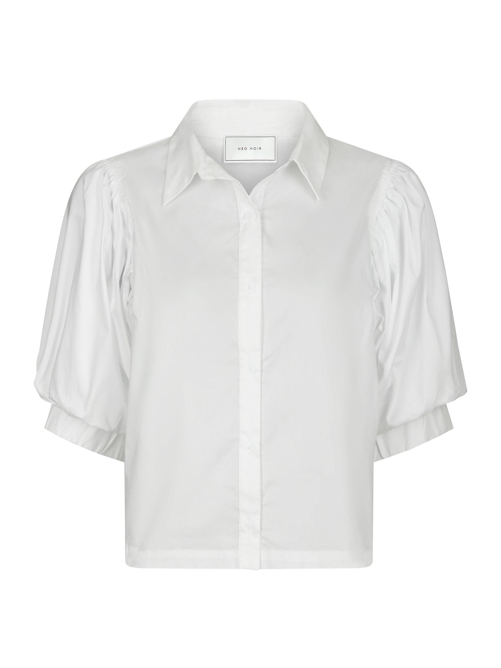 Etta Poplin Shirt White