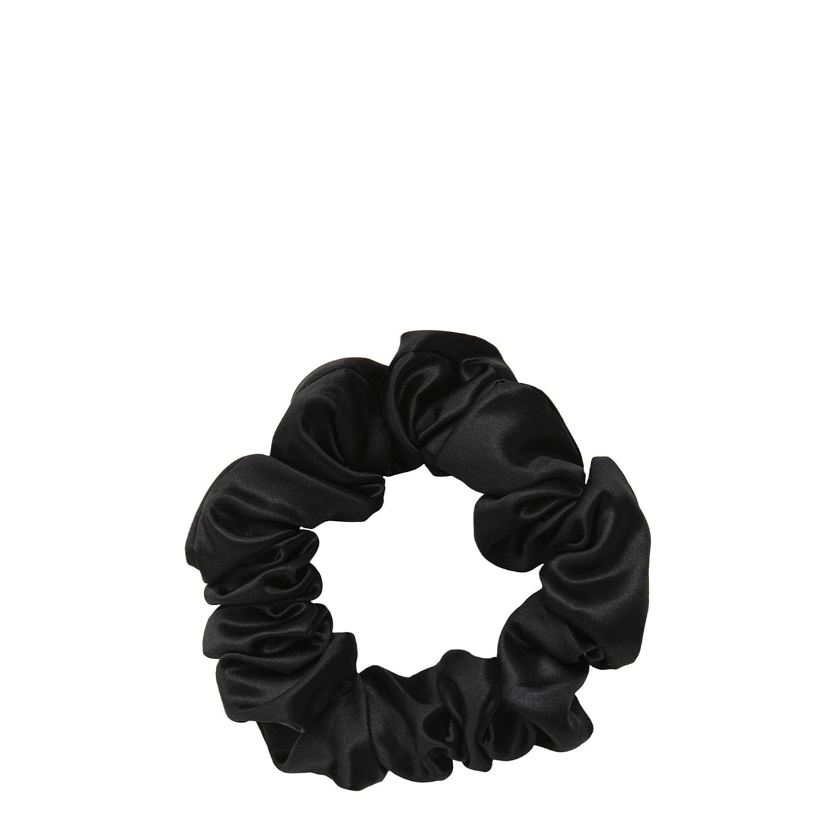 ByBarb Silk Scrunchie Black