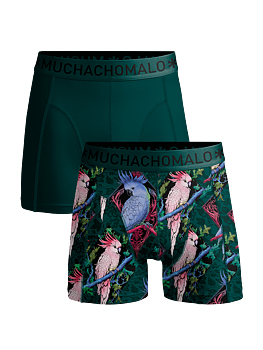 MUCHACHOMALO - PINK COCKATOO BOXERS 2P