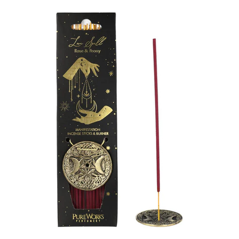 Incense Esoteric Collection Kärleksbesvärjelse + rökelsebrännare