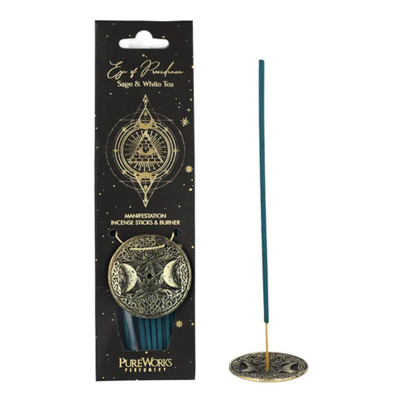 Incense Esoteric Collection Försynens öga + rökelsebrännare