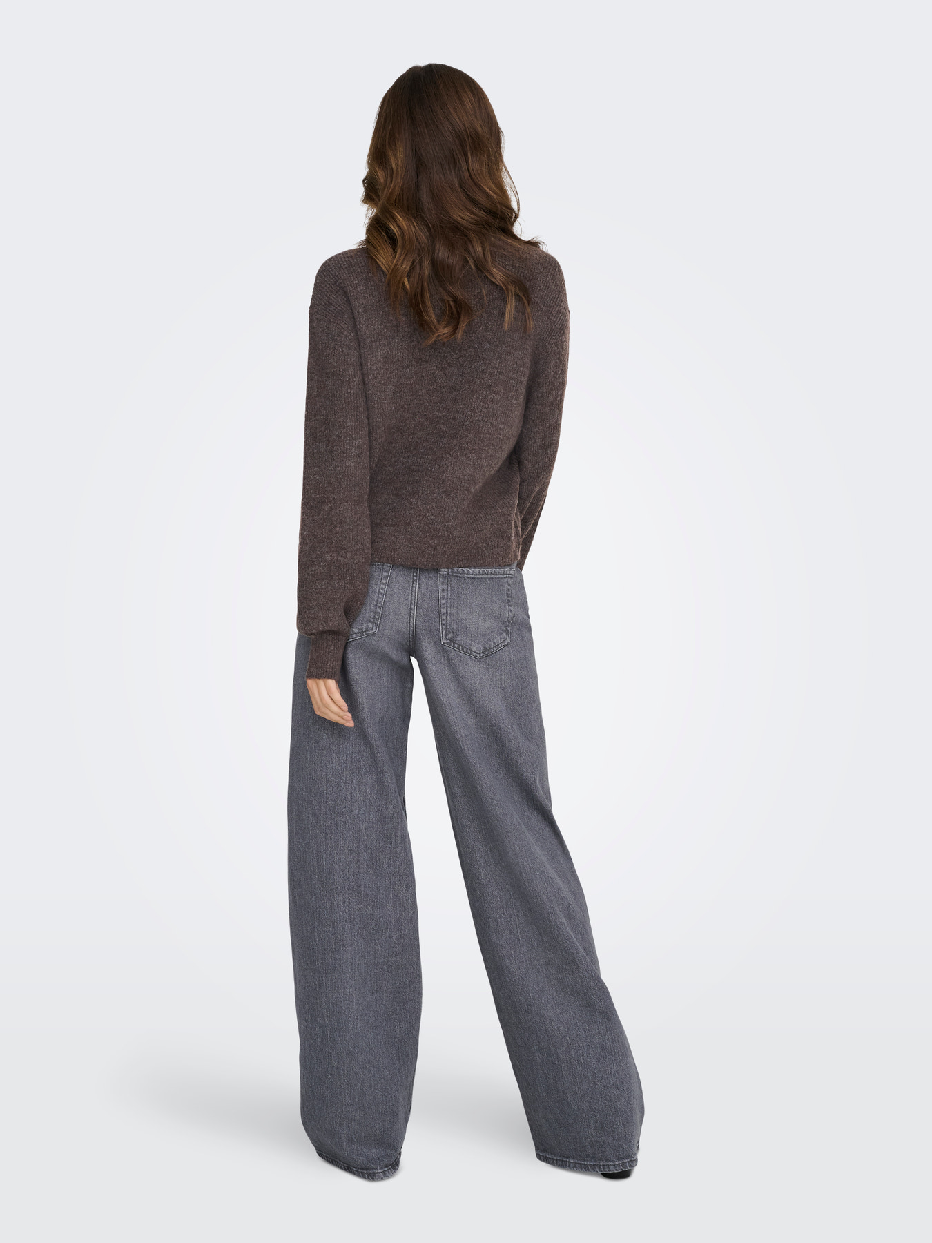 JDYLUMI L/S BUTTON CARDIGA KNT NOOS Bracken MELANGE - 6