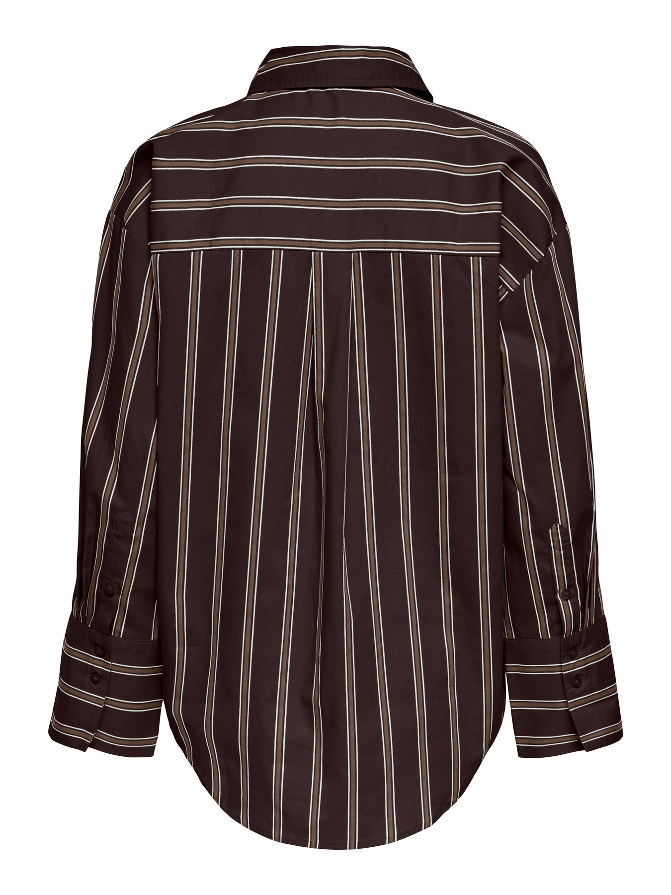 JDYSERENA L/S SHIRT WVN NOOS Chocolate Torte RAIN DRUM & CLOUD DANCER - 2