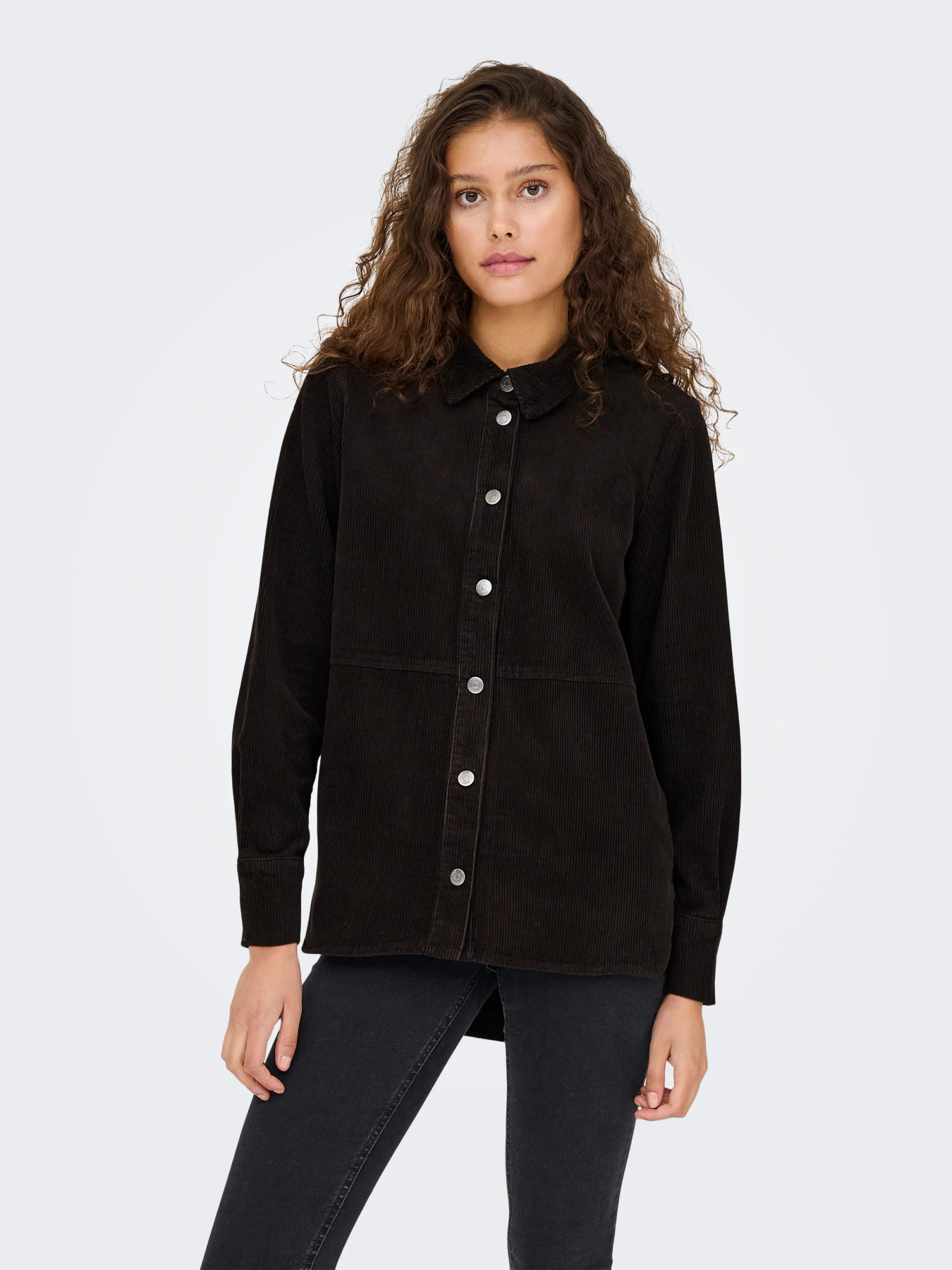 JDYSHIRAZ L/S LONG SHIRT PNT NOOS Chocolate Torte - 4