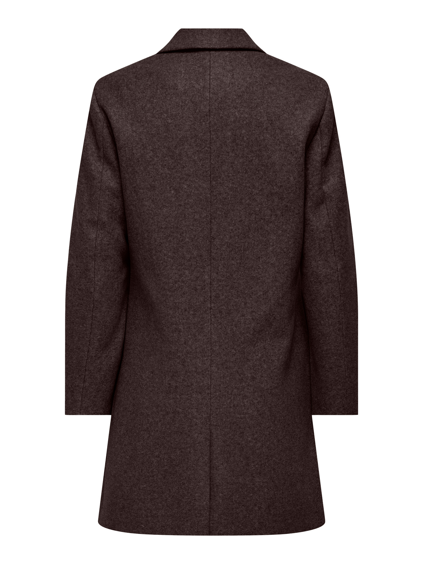 JDYECHO COAT OTW NOOS Chocolate Torte MELANGE - 2