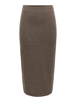 JDYVITA LIFE LONG SKIRT JRS DIA Coffee Bean MELANGE