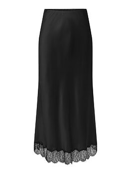 JDYCALLY MW MIDI SKIRT WVN Black