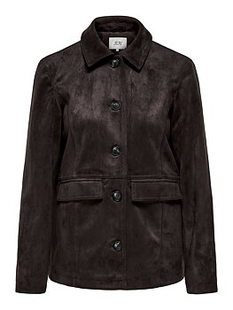 JDYPARKER FAUX SUEDE JACKET OTW YFM Chocolate Torte
