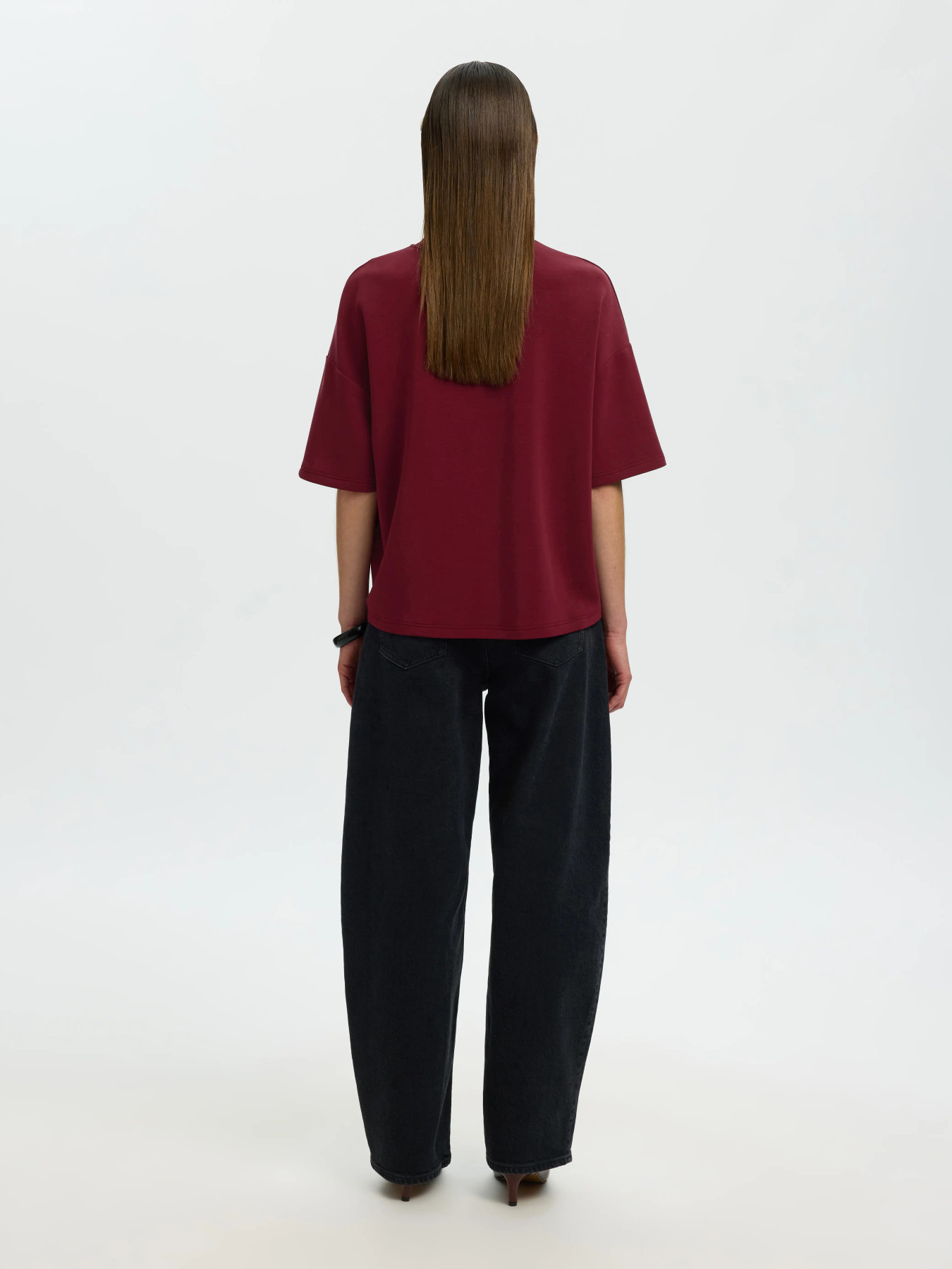SLWOVERSIZED TENNY TEE NOOS Tawny Port - 6
