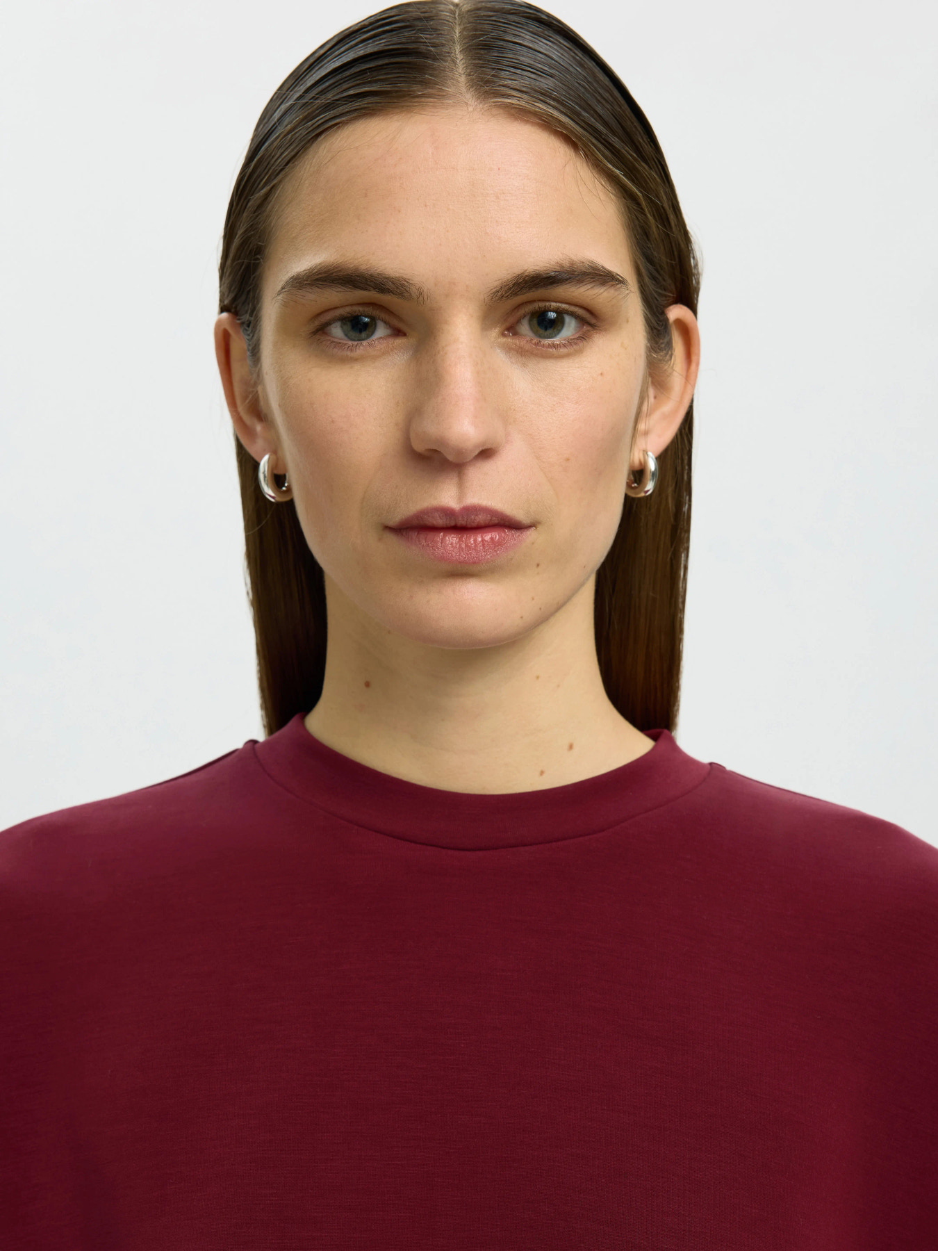 SLWOVERSIZED TENNY TEE NOOS Tawny Port - 2