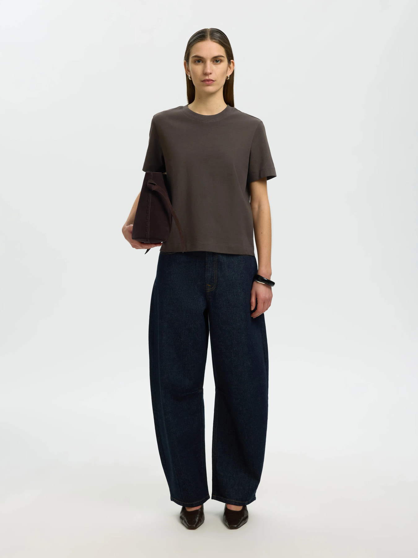 SLWESSENTIAL SS BOXY TEE NOOS Delicioso - 4