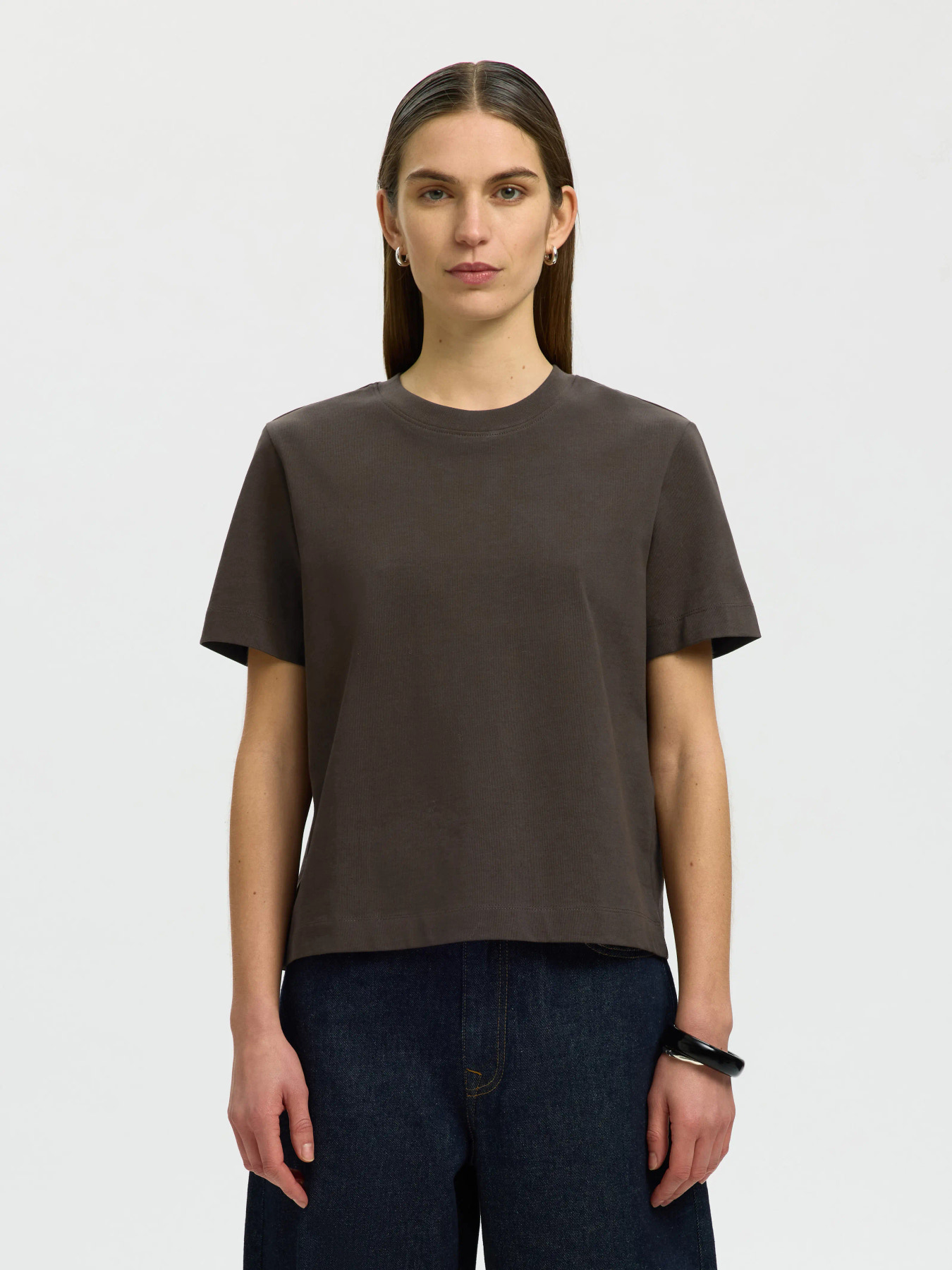 SLWESSENTIAL SS BOXY TEE NOOS Delicioso - 3