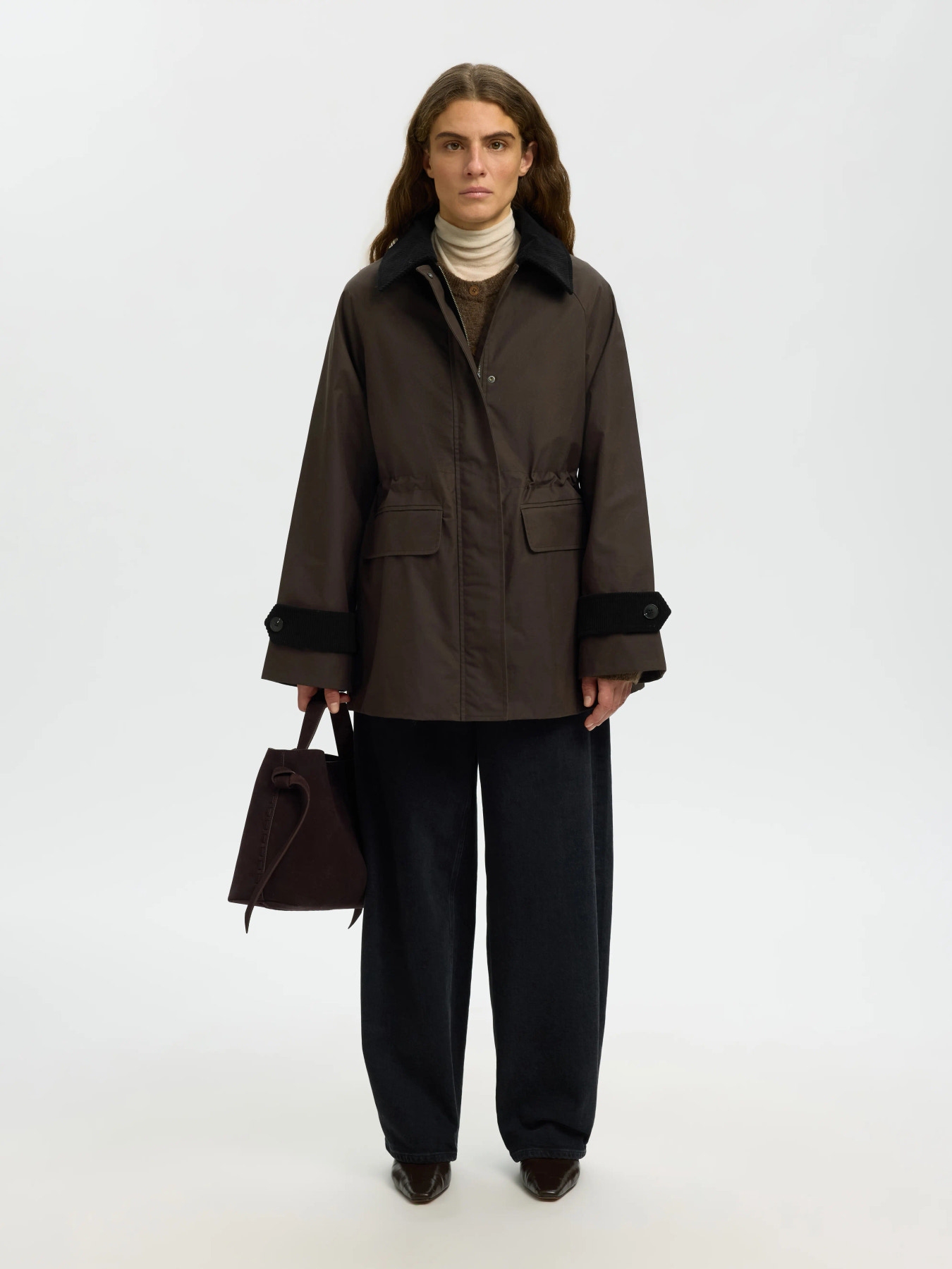 SLWWILMA WAXED JACKET NOOS Delicioso - 3