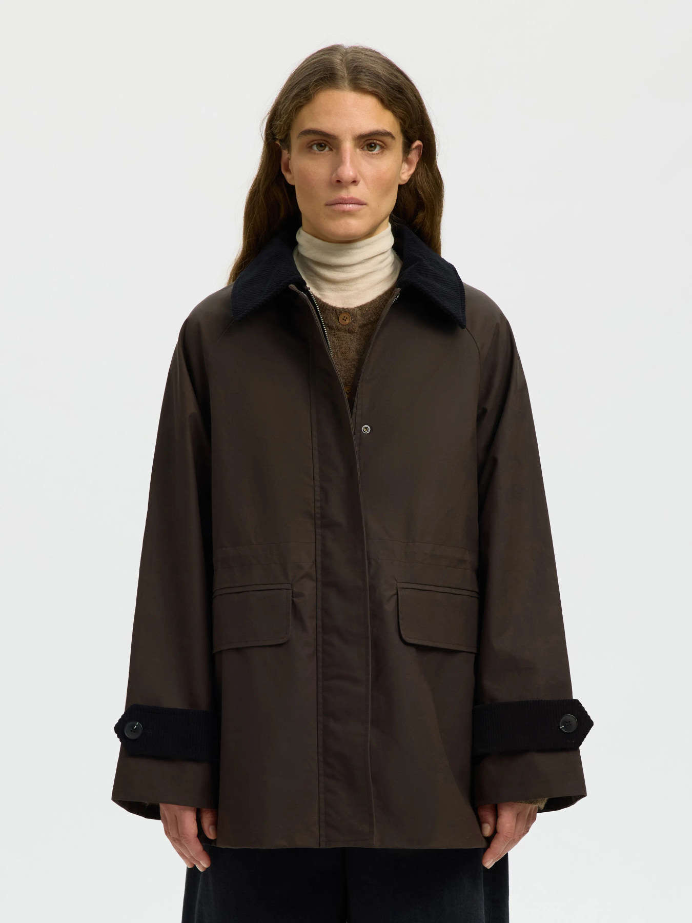 SLWWILMA WAXED JACKET NOOS Delicioso - 2