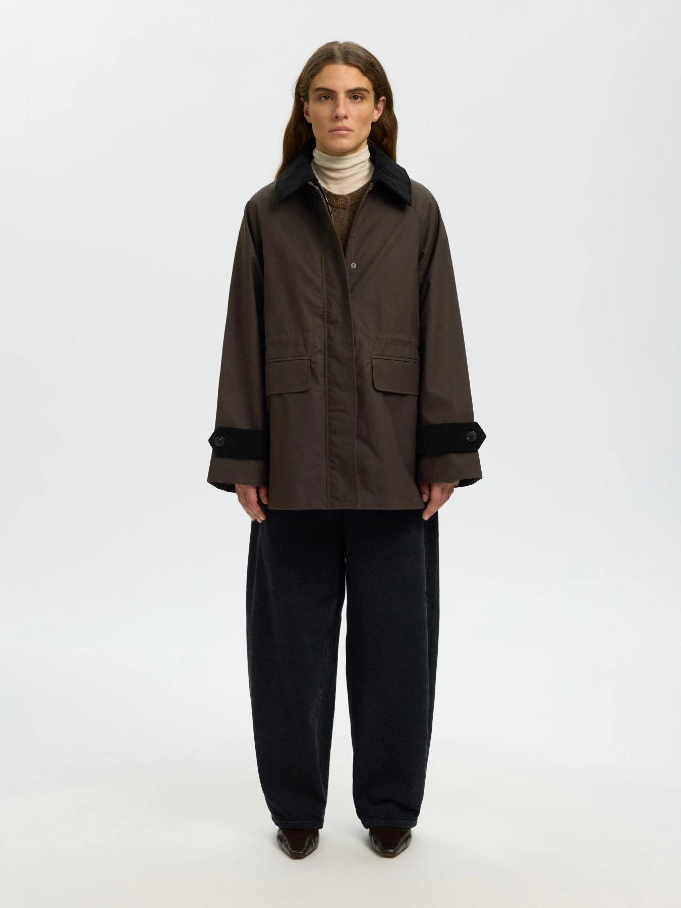 SLWWILMA WAXED JACKET NOOS Delicioso - 4