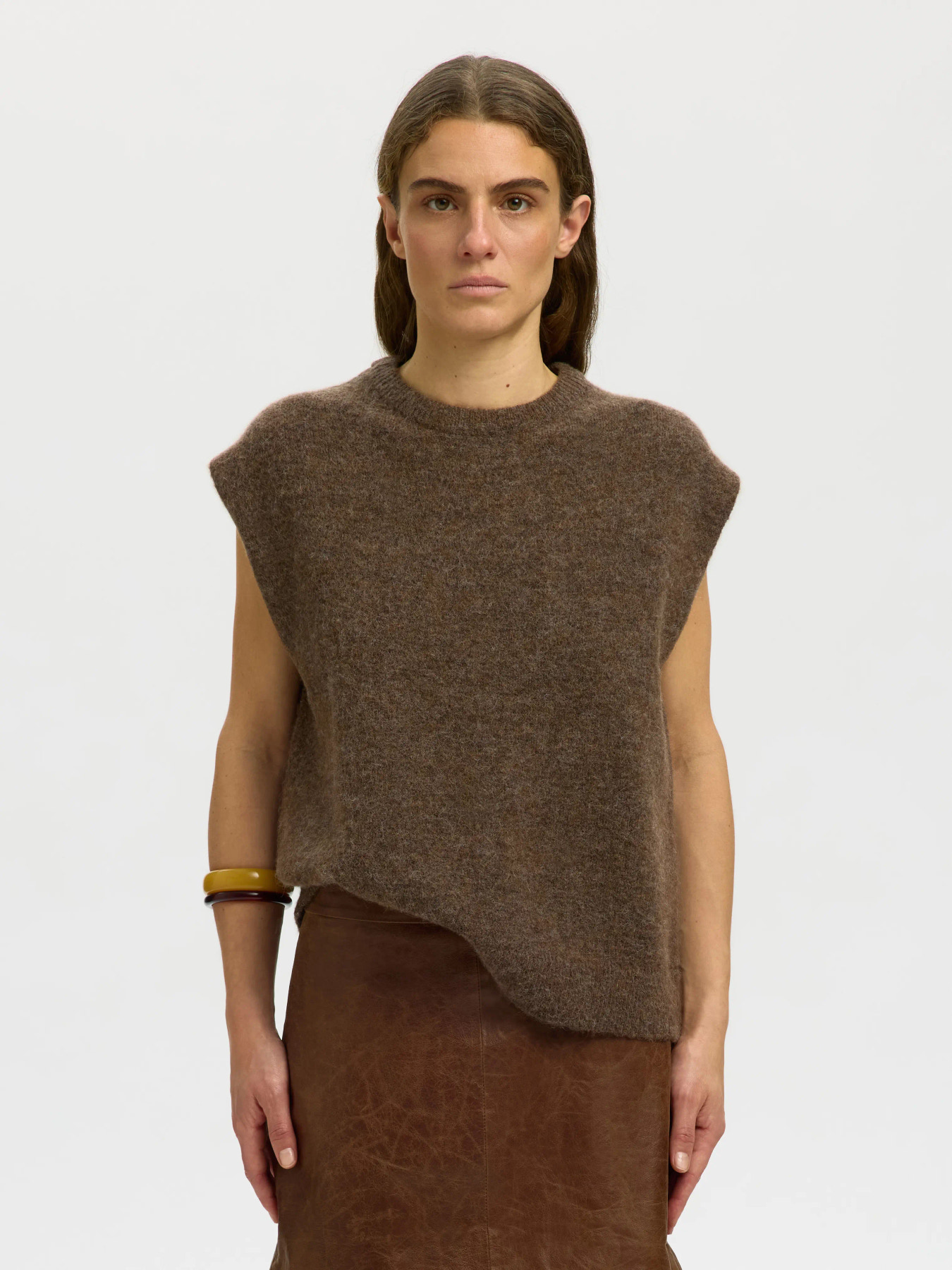 SLWLULU SL KNIT VEST NOOS Dachshund MELANGE - 2