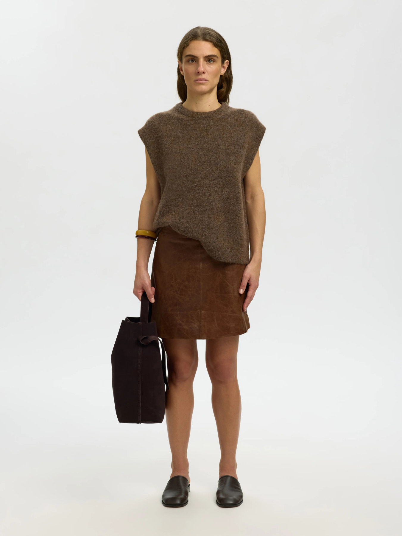 SLWLULU SL KNIT VEST NOOS Dachshund MELANGE - 4