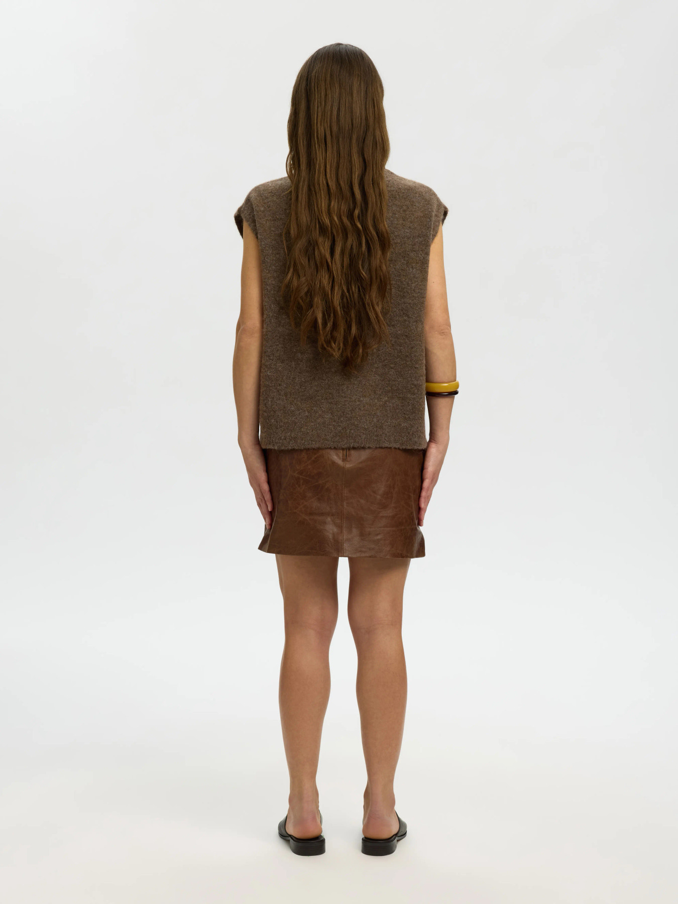 SLWLULU SL KNIT VEST NOOS Dachshund MELANGE - 6