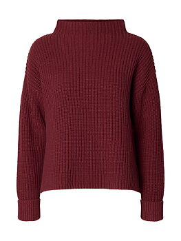 SLWSELMA SUS LS KNIT PULLOVER NOOS Tawny Port