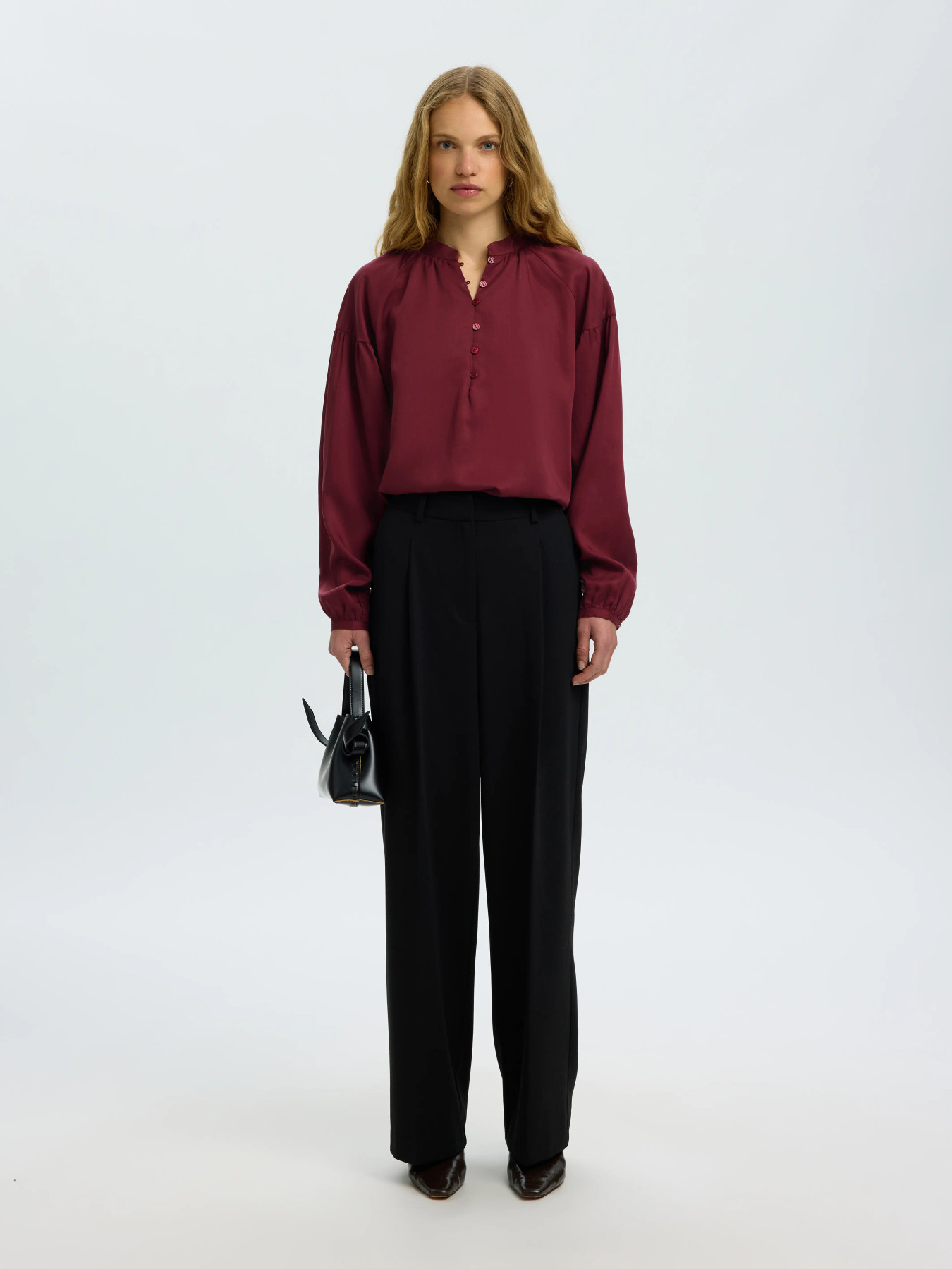 SLWDONNA LS SHIRT NOOS Tawny Port - 4