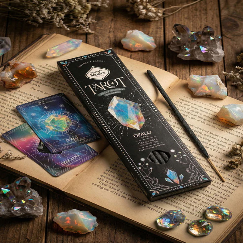 Sagrada Madre Tarot Gems rökelse Opal - 2