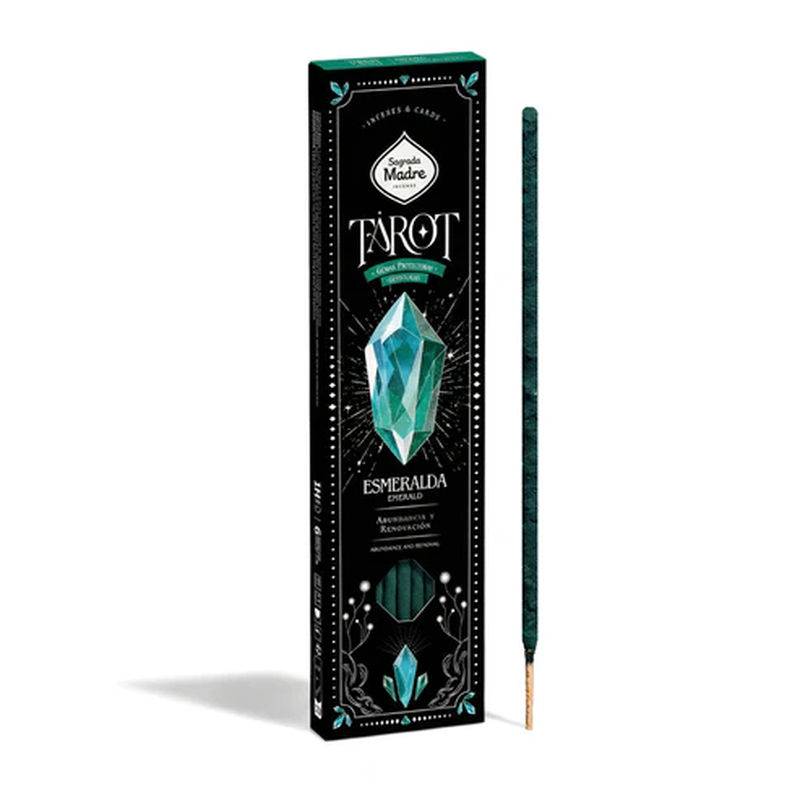 Sagrada Madre Tarot Gems rökelse Smaragd