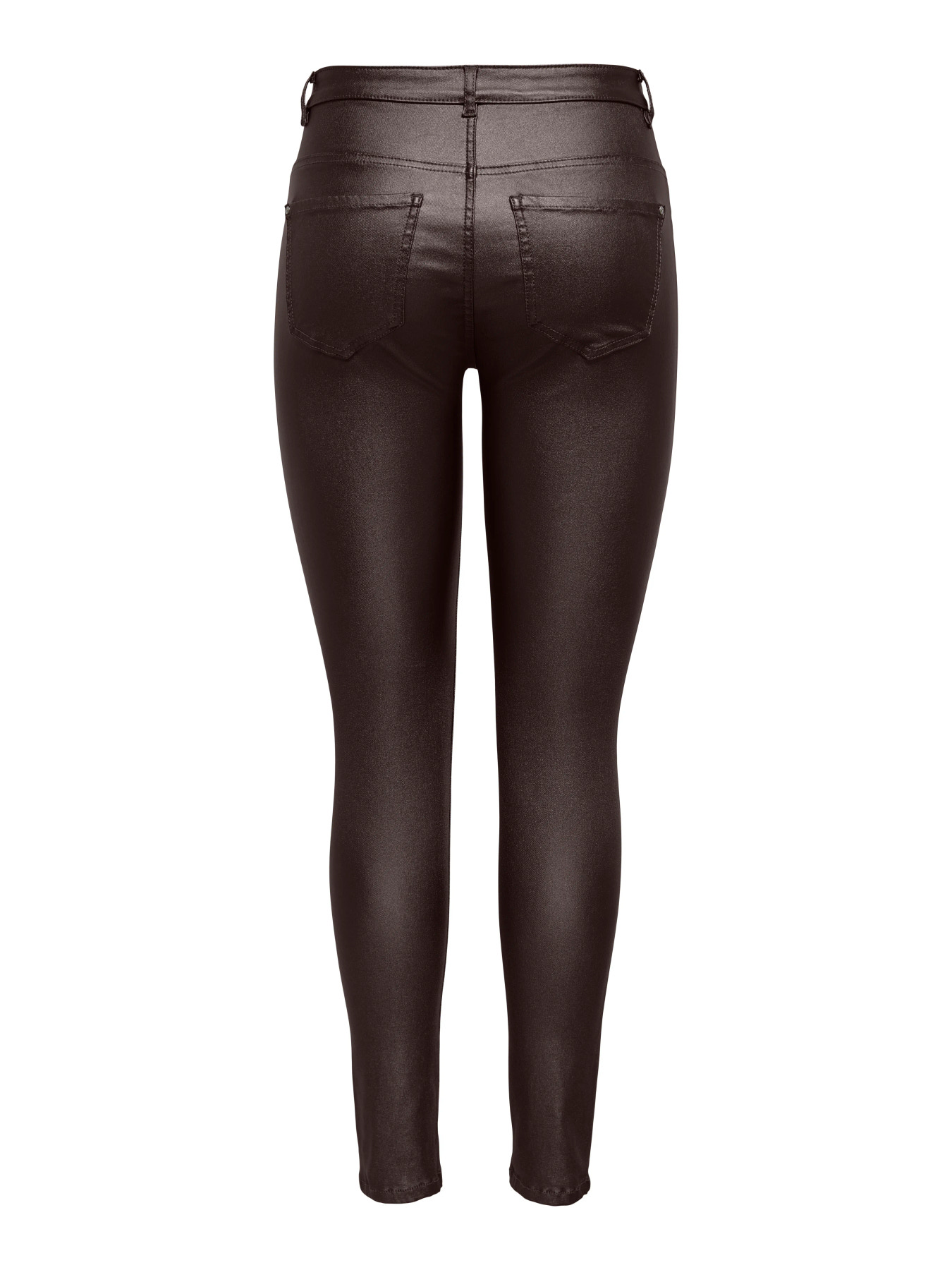 JDYNEWTHUNDER COATED HIGH SKN PNT NOOS Chocolate Torte - 2