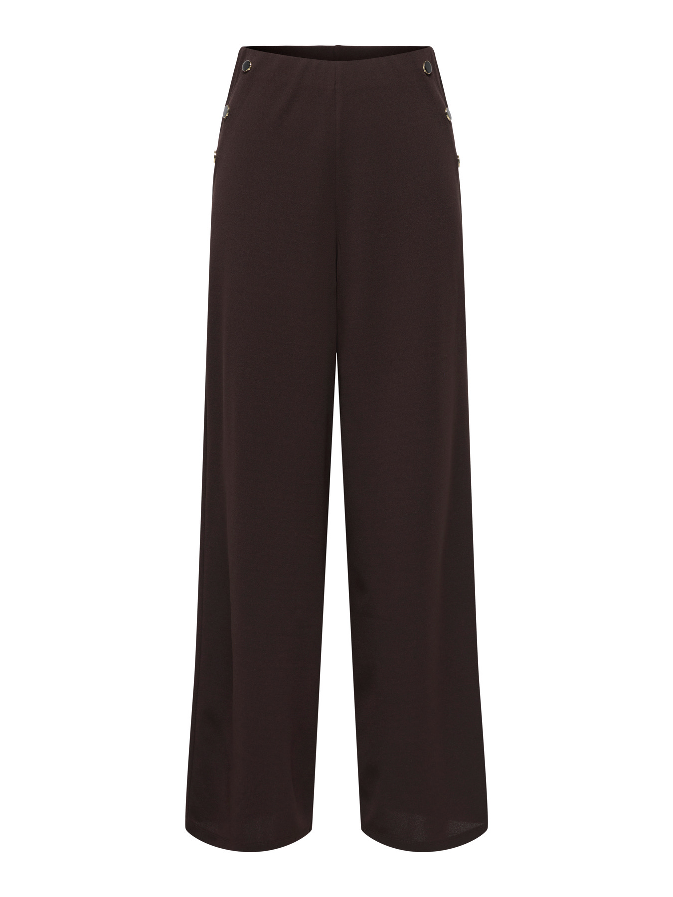 JDYGEGGO LIFE BUTTON PANT JRS NOOS Chocolate Torte - 2