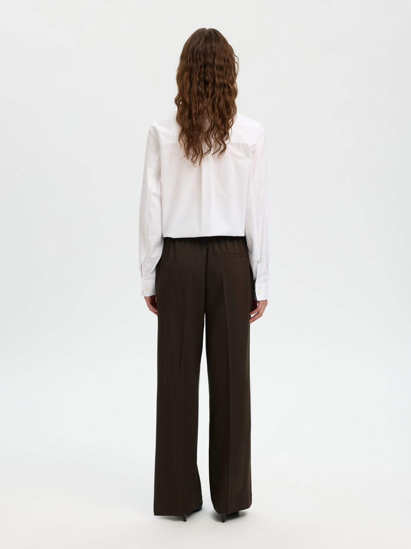 SLWEMMA-TARA MW WIDE PANT NOOS Delicioso - 3
