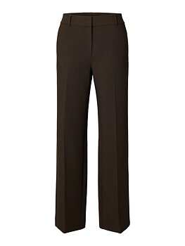 SLWRITA MW WIDE PANT MEL NOOS Delicioso MELANGE