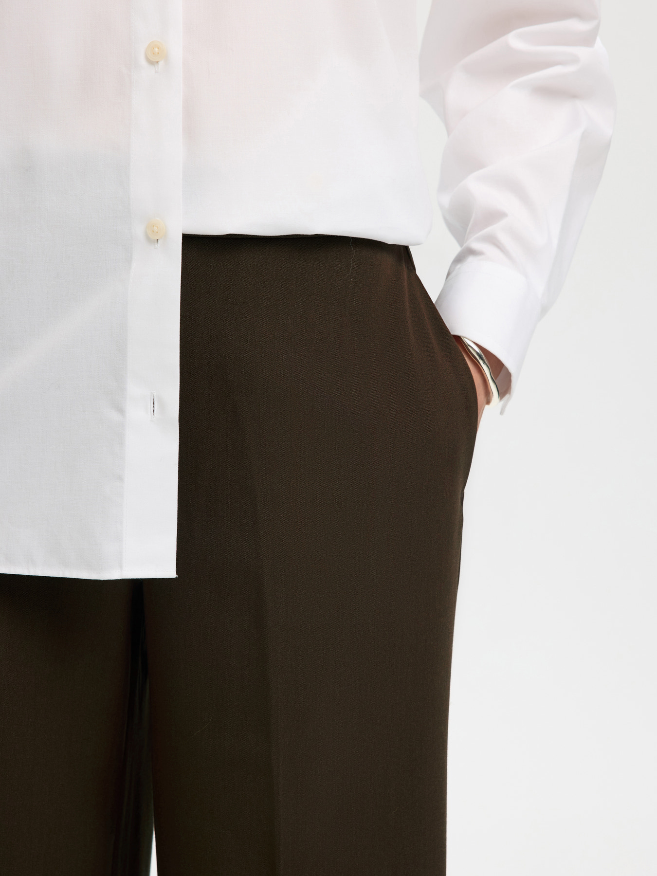 SLWEMMA-TARA MW WIDE PANT NOOS Delicioso - 5